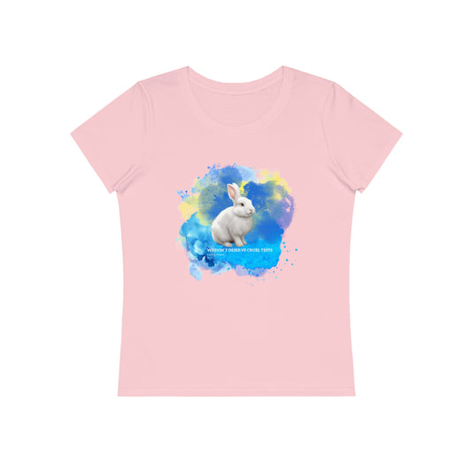 Women's Front-Print T-Shirt Rabbit